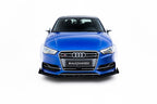 Lip Delantero Street Pro + Flaps Audi S3 / A3 S-Line Berlina / Sedán 8V
