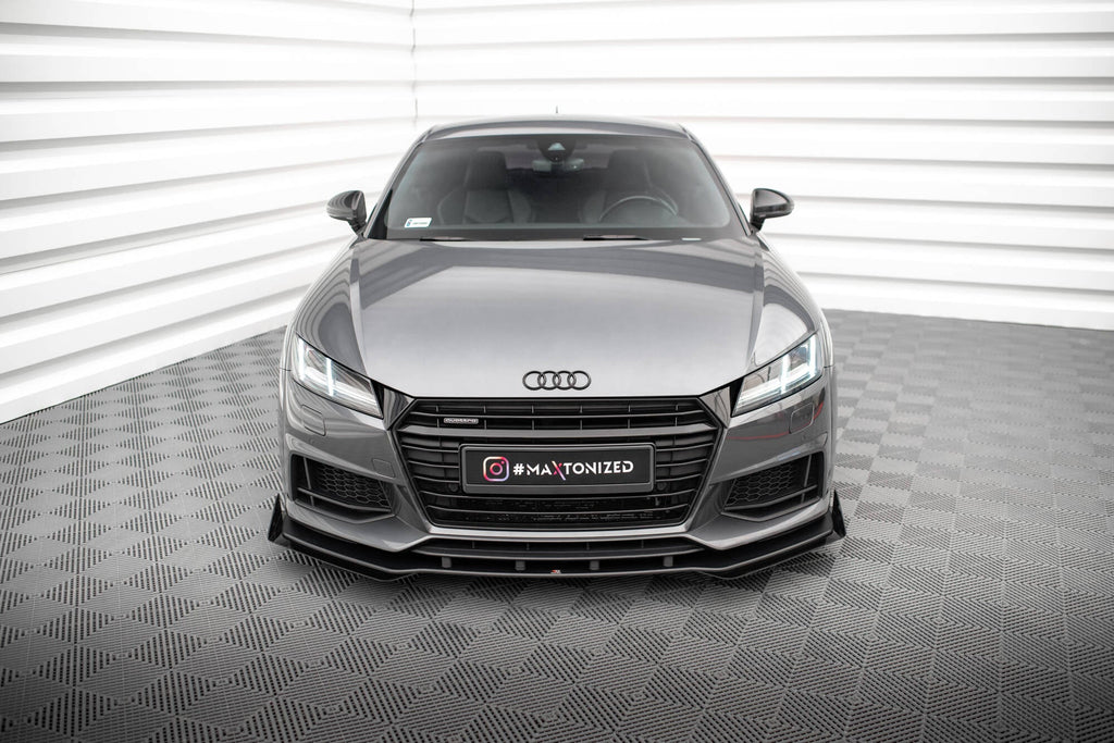 Front Lip Street Pro + Flaps Audi TT S / S-Line 8S
