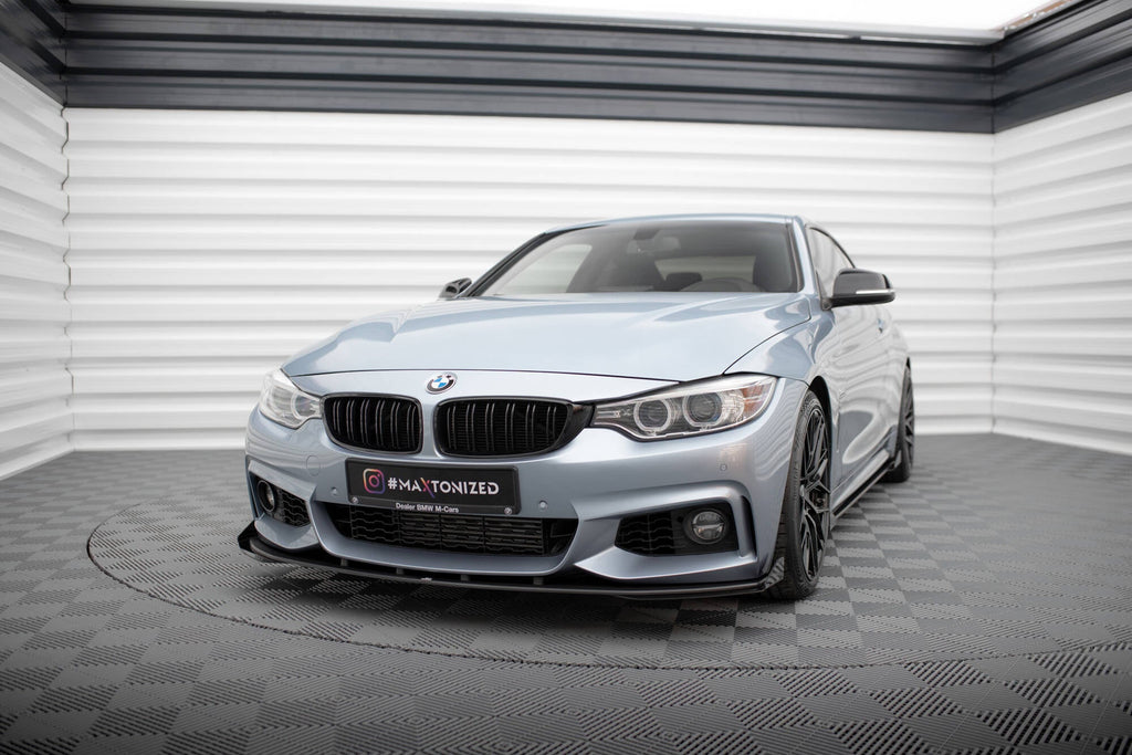Lip delantero Street Pro + Flaps BMW Serie 4 Coupé / Gran Coupé / Cabrio M-Pack F32 / F33 / F36