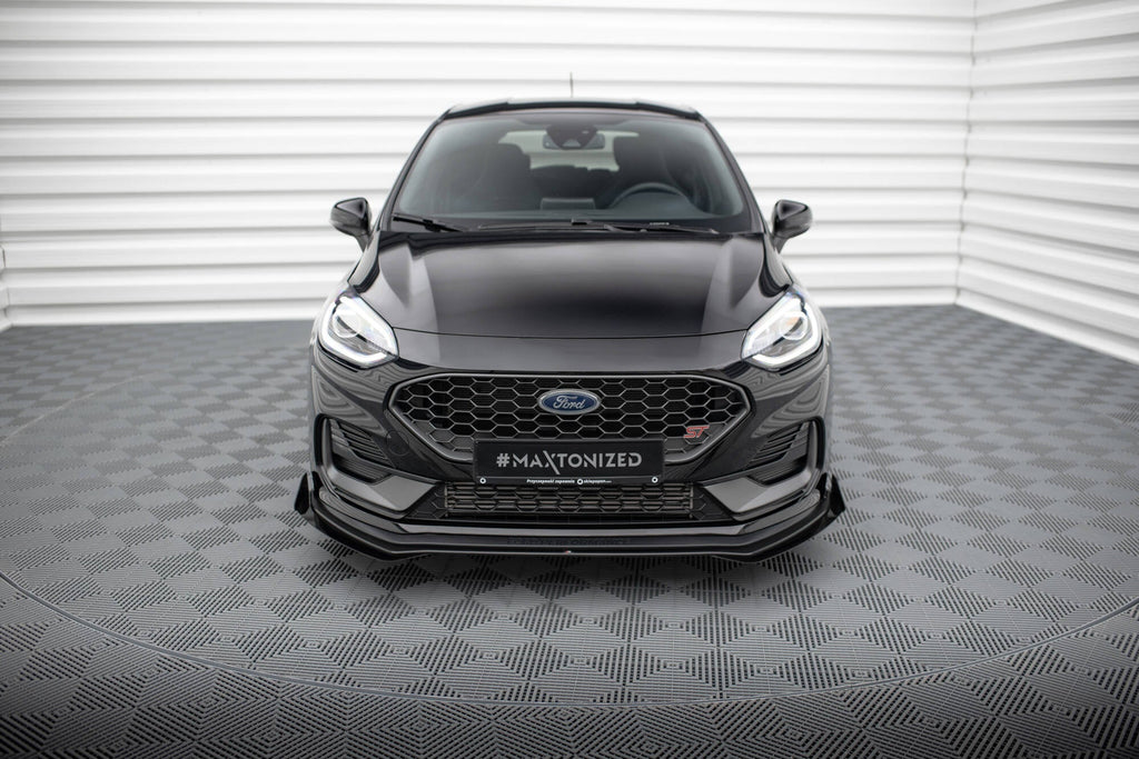 Front Lip Street Pro + Flaps Ford Fiesta ST Mk8 Facelift
