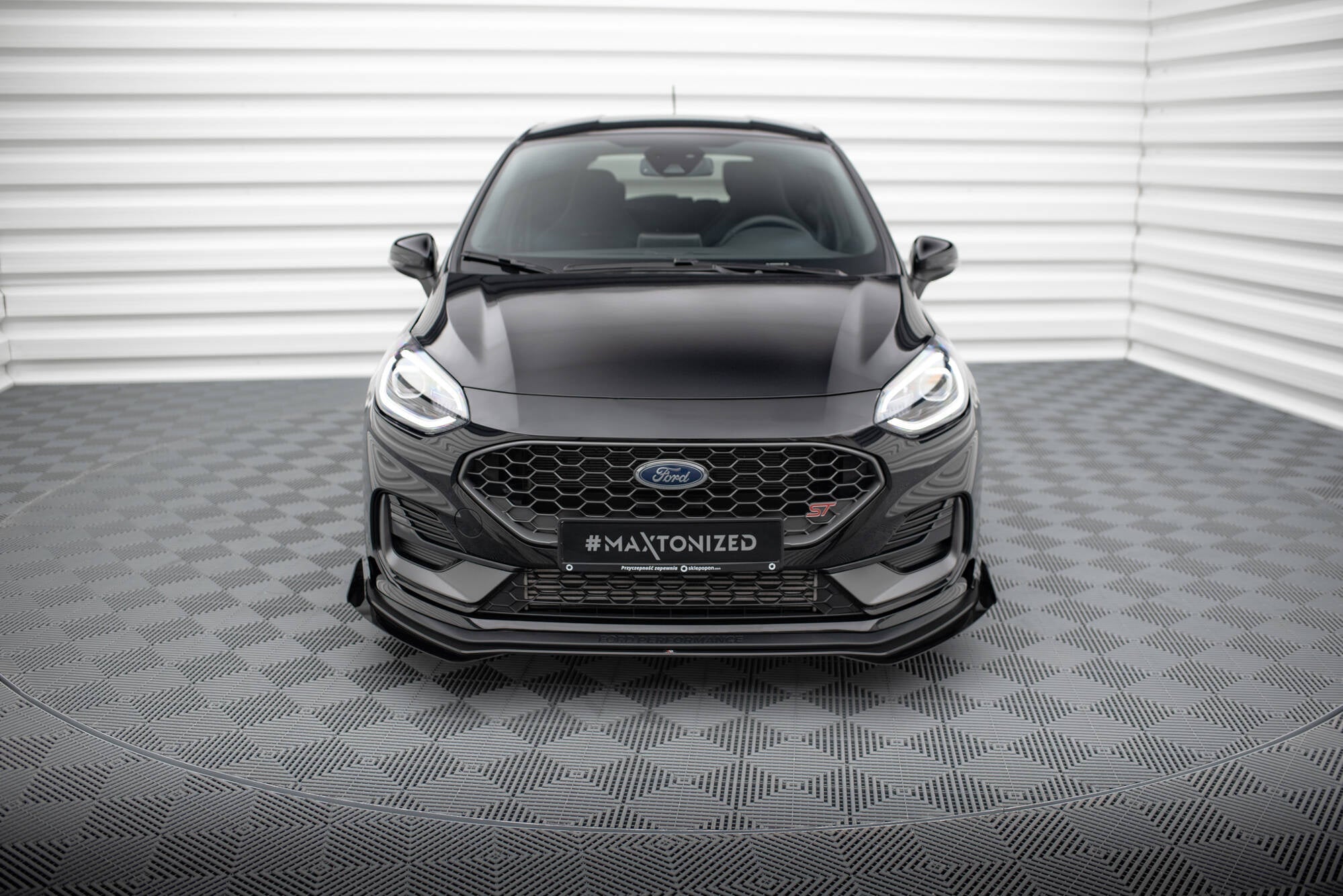 Lip Delantero Street Pro + Flaps Ford Fiesta ST Mk8 Facelift