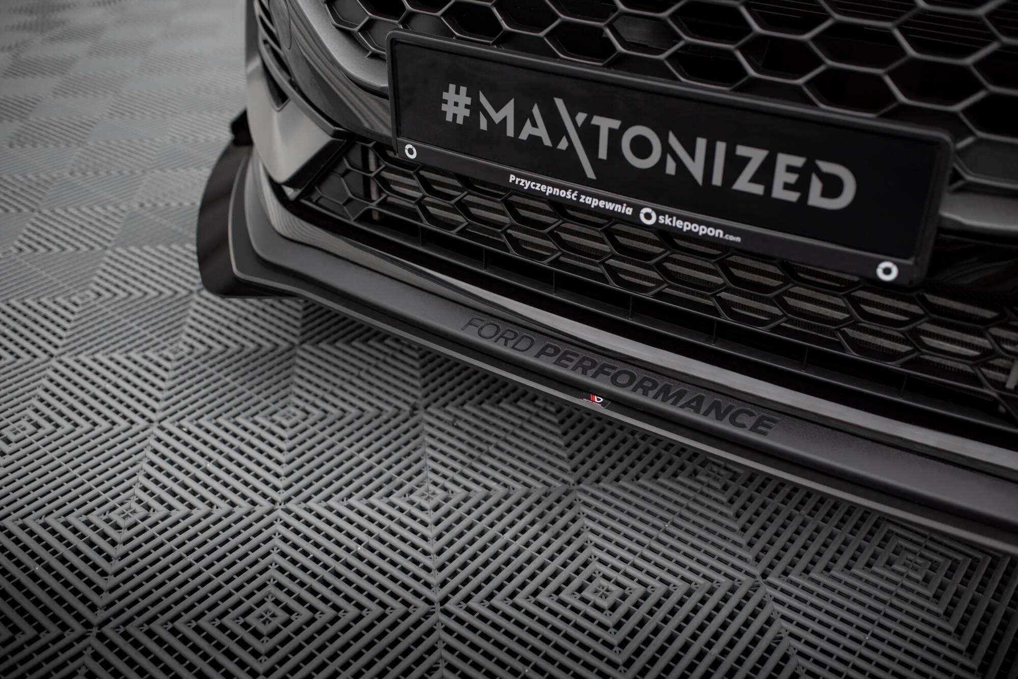 Lip Delantero Street Pro + Flaps Ford Fiesta ST Mk8 Facelift