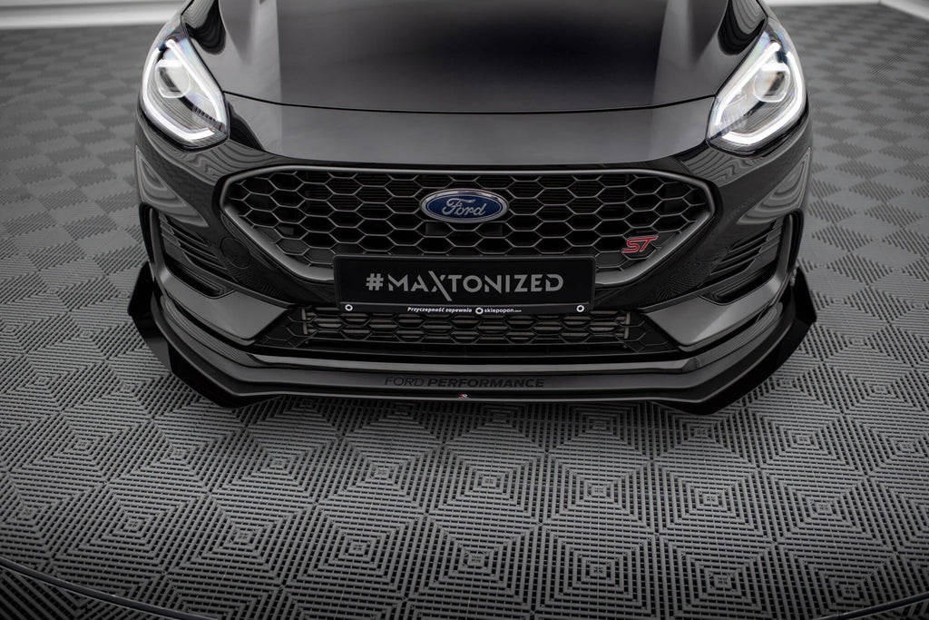 Front Lip Street Pro + Flaps Ford Fiesta ST Mk8 Facelift