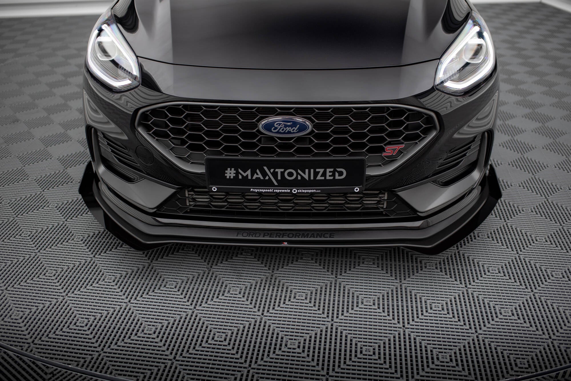 Lip Delantero Street Pro + Flaps Ford Fiesta ST Mk8 Facelift