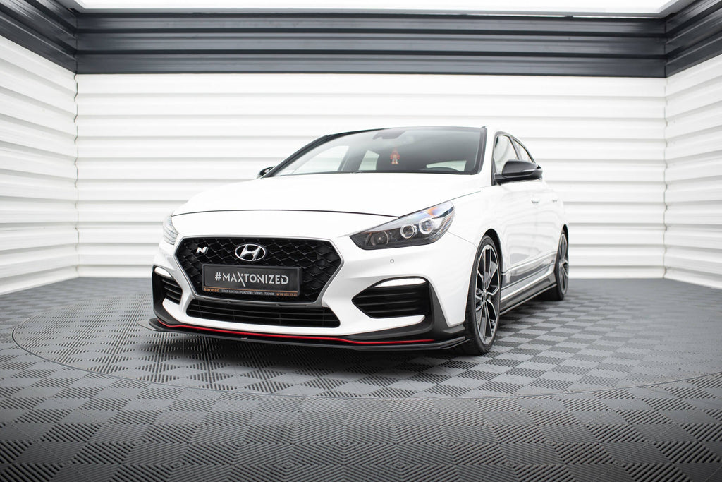 Front splitter Street Pro + flaps Hyundai i30 N Mk3 Hatchback / Fastback ST-Line