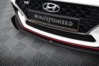 Front splitter Street Pro + flaps Hyundai i30 N Mk3 Hatchback / Fastback ST-Line