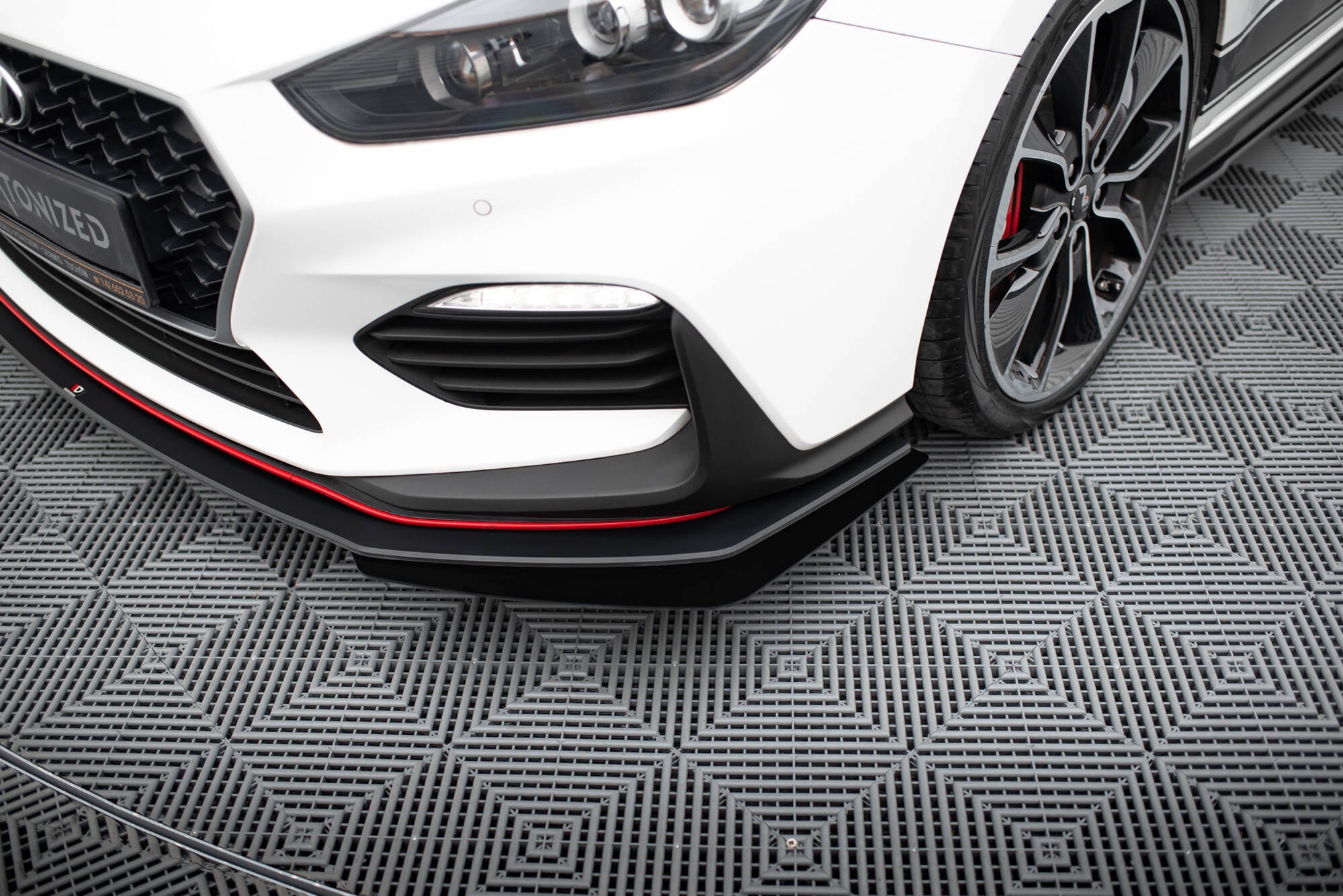 Lip delantero Street Pro + flaps Hyundai i30 N Mk3 Hatchback / Fastback ST-Line