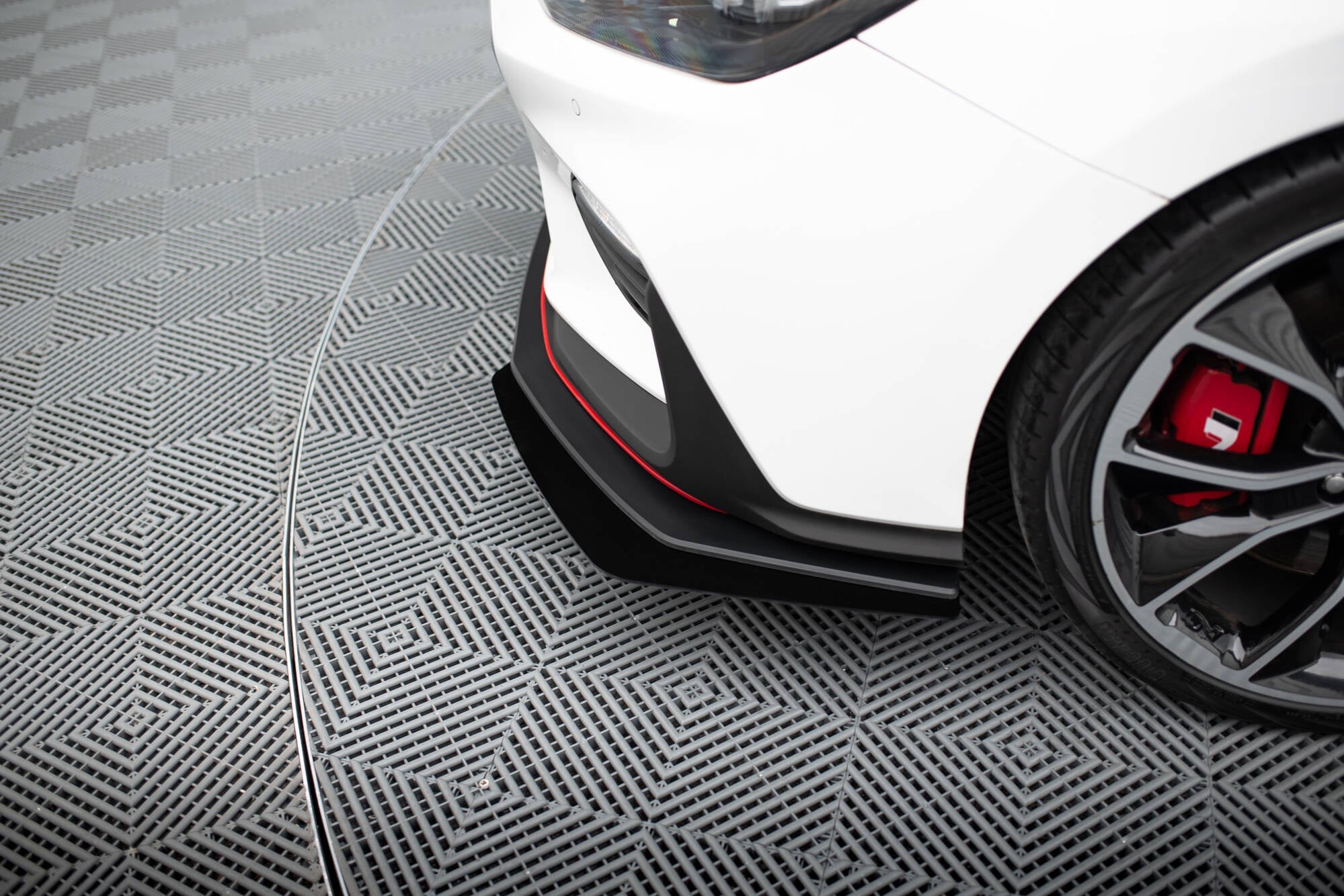 Lip delantero Street Pro + flaps Hyundai i30 N Mk3 Hatchback / Fastback ST-Line