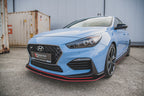 Lip Delantero Street Pro + Flaps Hyundai I30 N Mk3 Hatchback / Fastback
