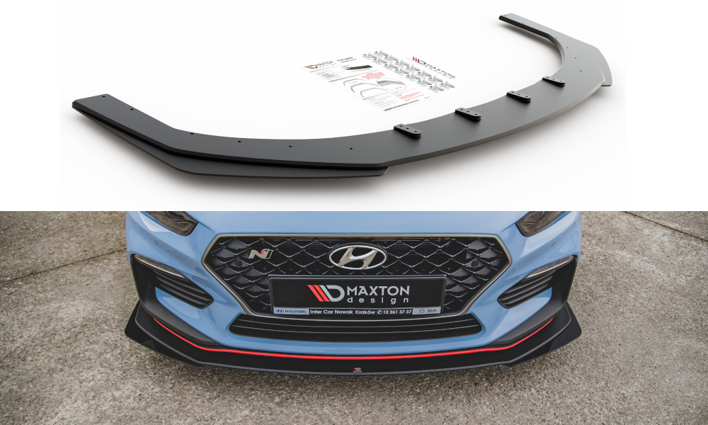 Lip Delantero Street Pro + Flaps Hyundai I30 N Mk3 Hatchback / Fastback