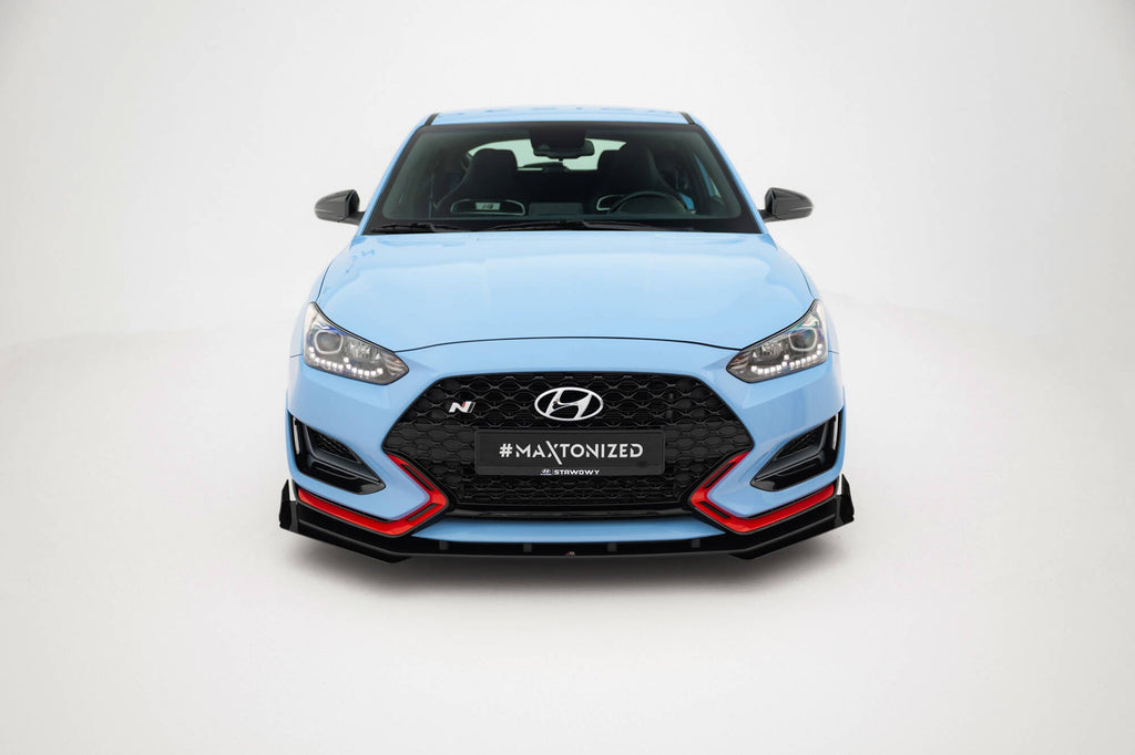 Lip Delantero Street Pro + Flaps Hyundai Veloster N Mk2