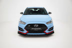 Lip Delantero Street Pro + Flaps Hyundai Veloster N Mk2