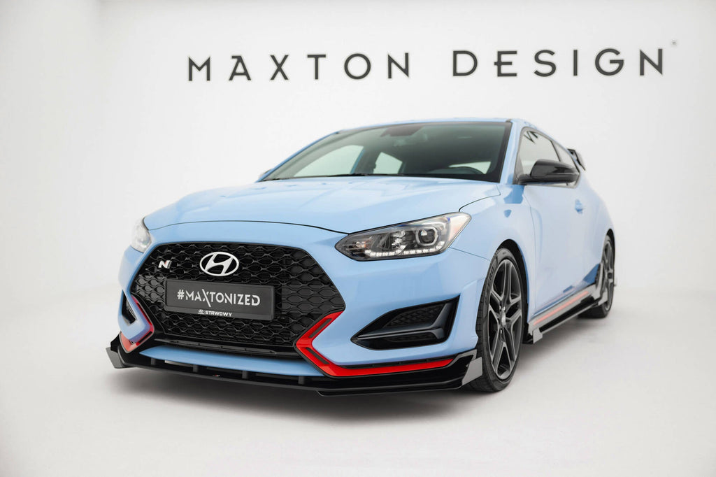 Lip Delantero Street Pro + Flaps Hyundai Veloster N Mk2