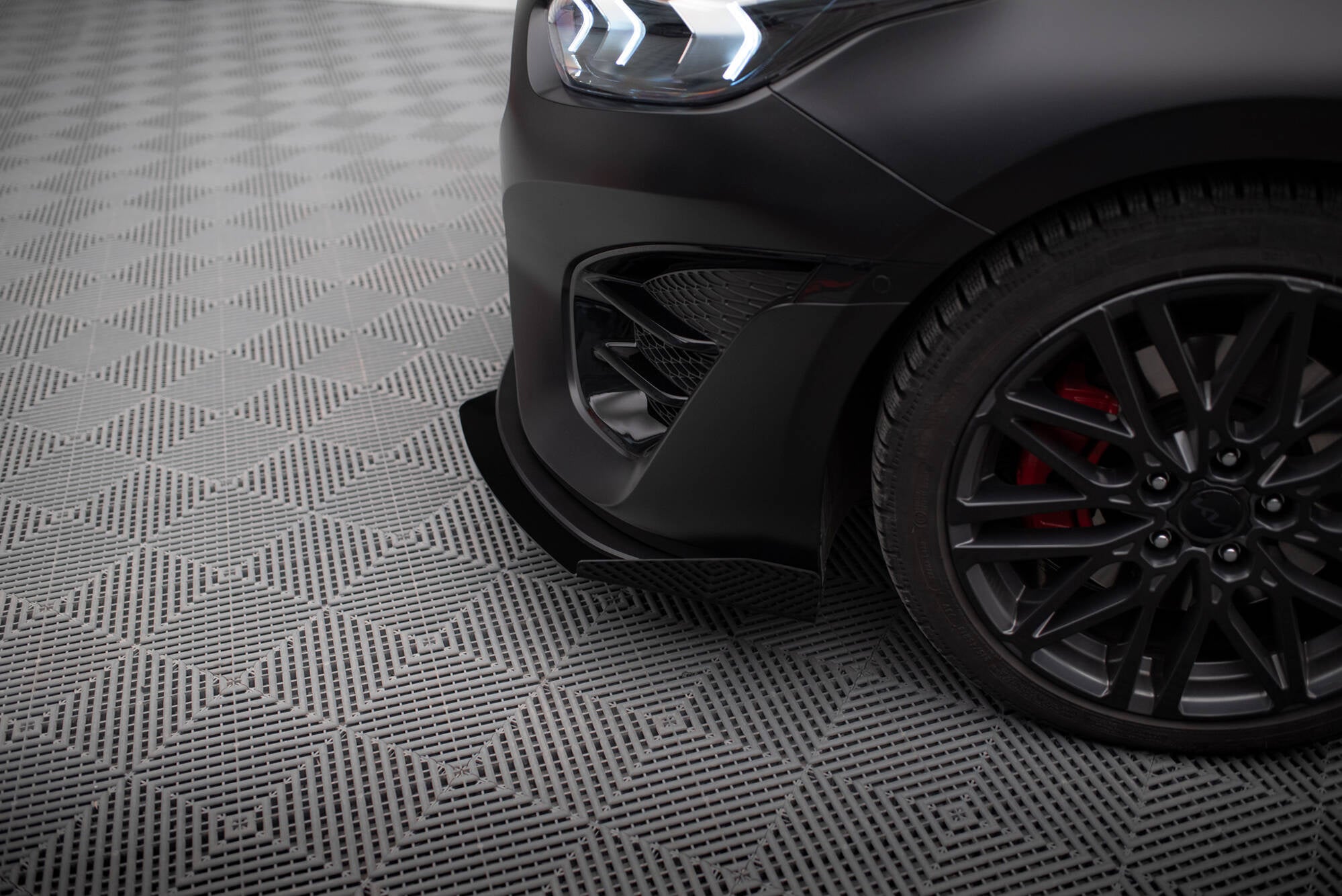 Lip delantero Street Pro + flaps Kia Proceed GT Mk3 Facelift / Ceed GT / GT-Line Mk1 Facelift