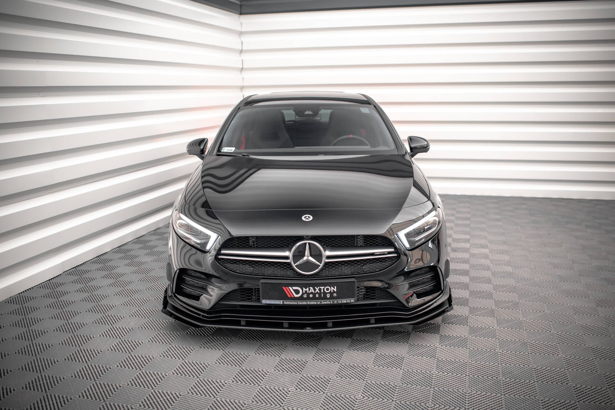 Lip Delantero Street Pro + Flaps Mercedes A35 AMG / AMG-Line Aero Pack W177