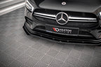 Front Lip Street Pro + Flaps Mercedes A35 AMG / AMG-Line Aero Pack W177