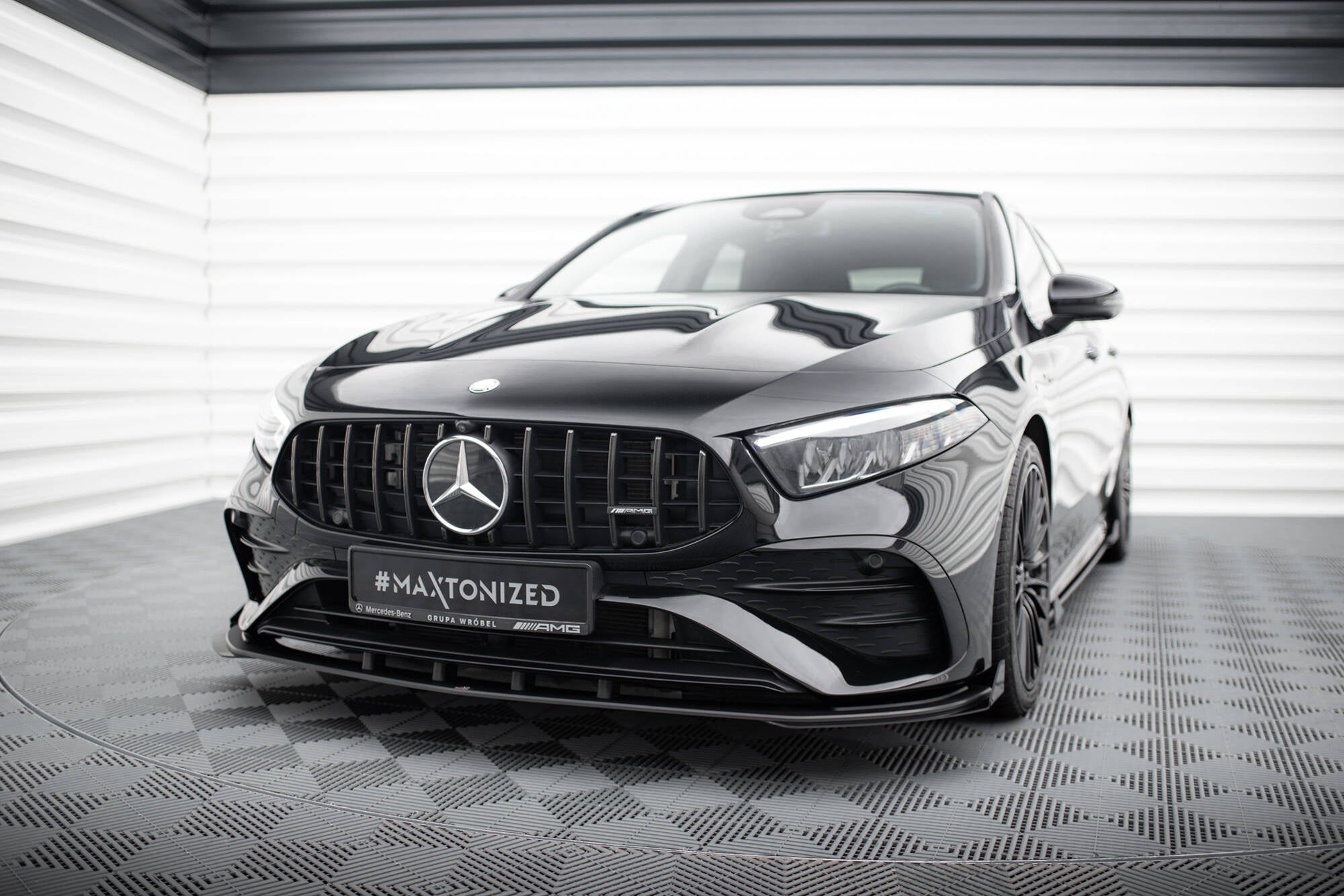 Lip Delantero Street Pro + Flaps Mercedes-AMG A35 W177 Facelift