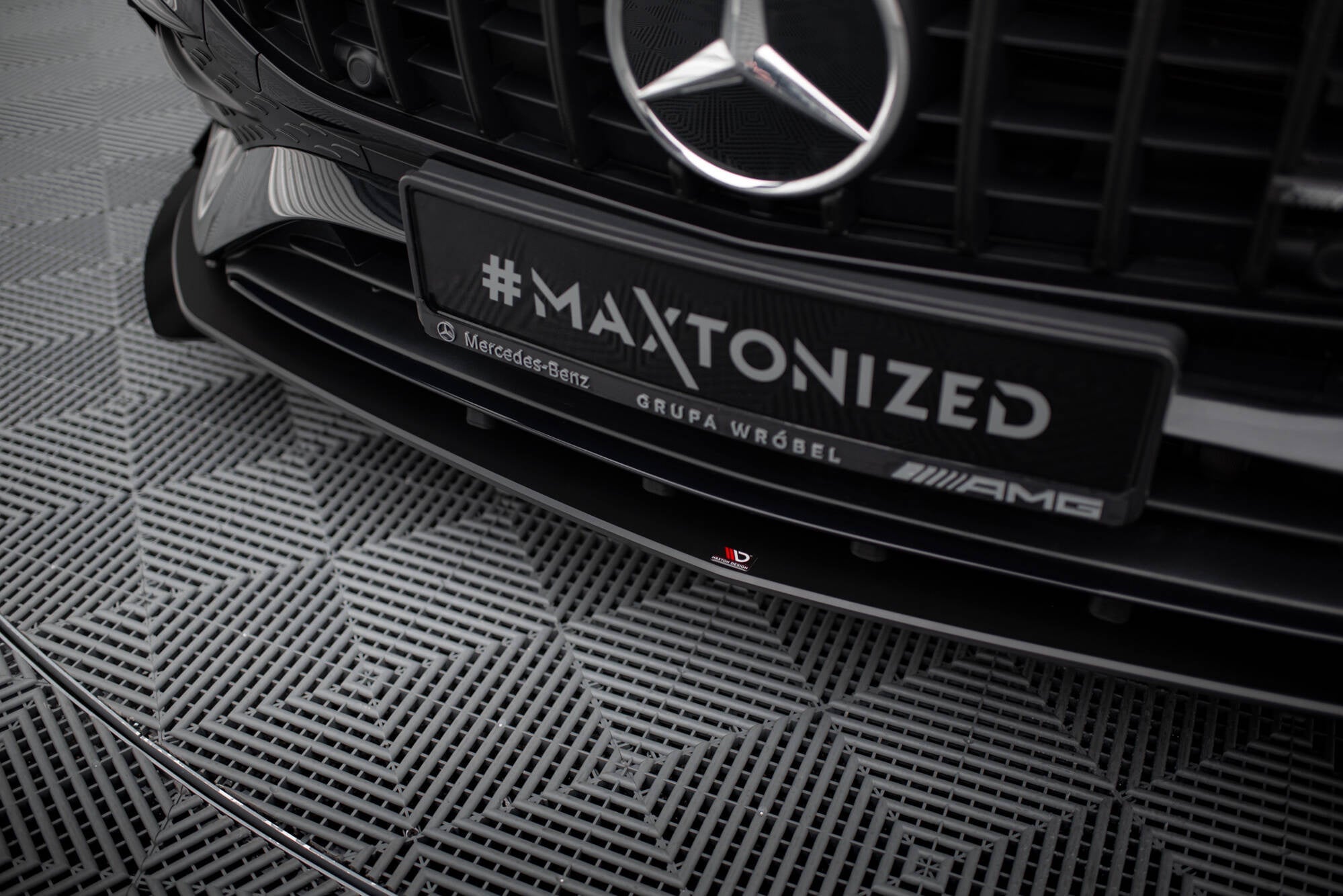 Lip Delantero Street Pro + Flaps Mercedes-AMG A35 W177 Facelift
