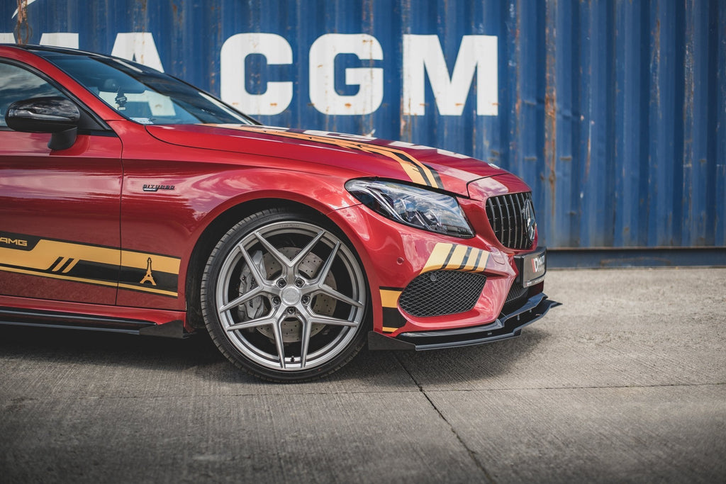 Lip Delantero Street Pro + Flaps Mercedes-AMG C43 / AMG-Line Coupé C205