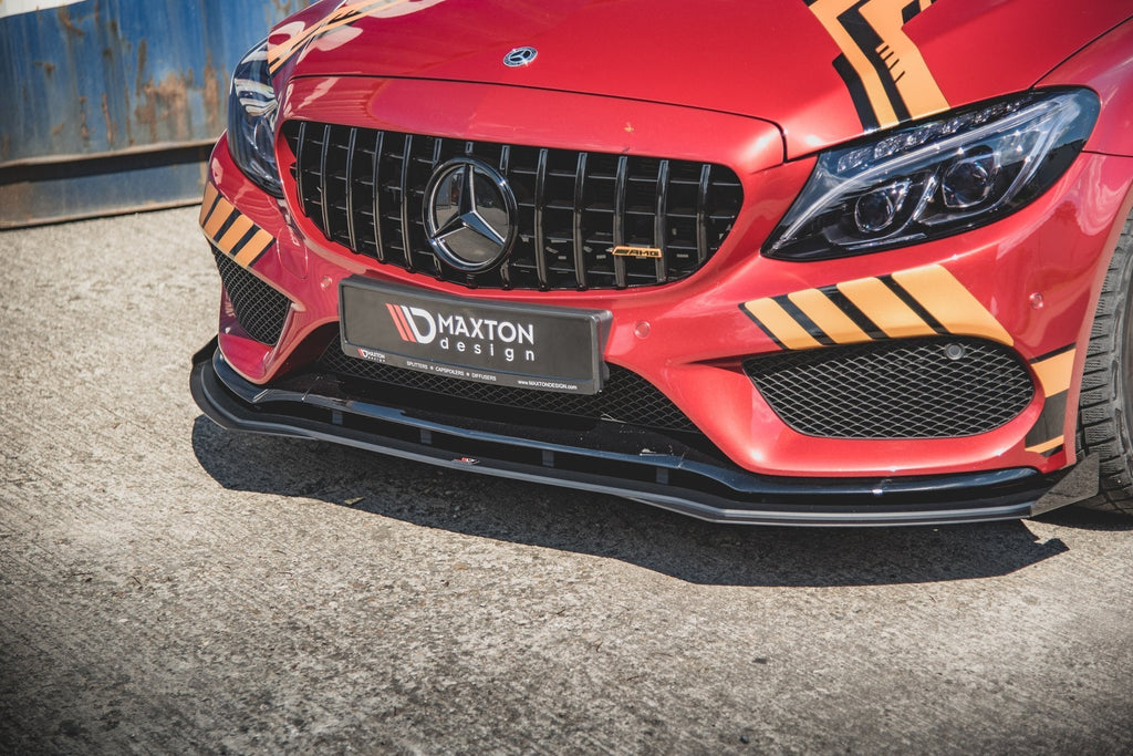 Lip Delantero Street Pro + Flaps Mercedes-AMG C43 / AMG-Line Coupé C205