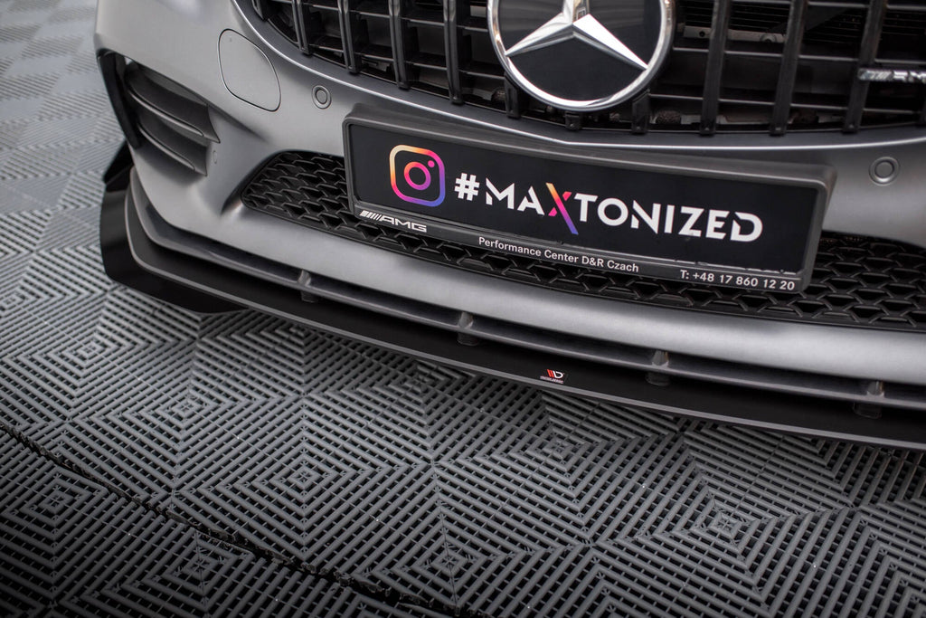 Front Splitter Street Pro + Flaps Mercedes-AMG C43 Coupé / Cabrio C205 Facelift / A205 Facelift