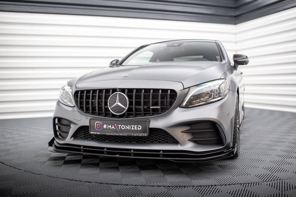 Front Splitter Street Pro + Flaps Mercedes-AMG C43 Coupé / Cabrio C205 Facelift / A205 Facelift