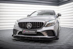 Front Splitter Street Pro + Flaps Mercedes-AMG C43 Coupé / Cabrio C205 Facelift / A205 Facelift