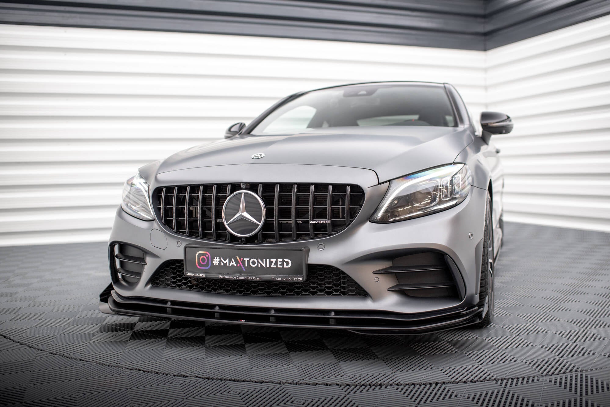 Lip Delantero Street Pro + Flaps Mercedes-AMG C43 Coupé / Cabrio C205 Facelift / A205 Facelift