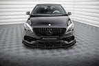 Front Splitter Street Pro + Flaps Mercedes-Benz A-Class AMG-Line W176 Facelift