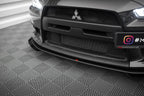 Street Pro front lip + flaps Mitsubishi Lancer EVO X Mk10