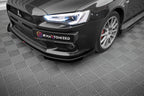 Street Pro front lip + flaps Mitsubishi Lancer EVO X Mk10