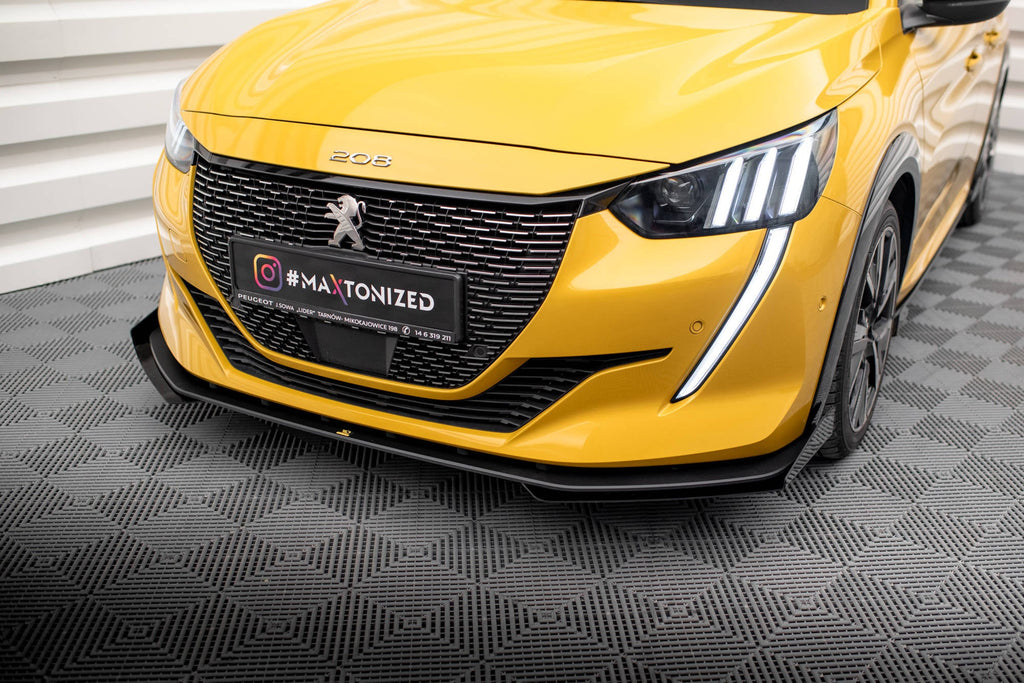 Front Lip Street Pro + Flaps Peugeot 208 GT Mk2