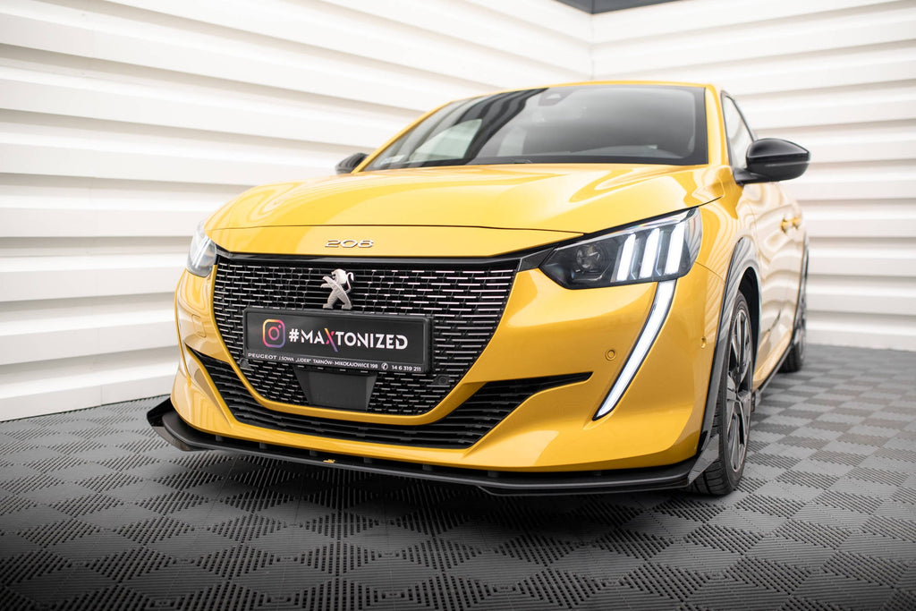 Front Lip Street Pro + Flaps Peugeot 208 GT Mk2