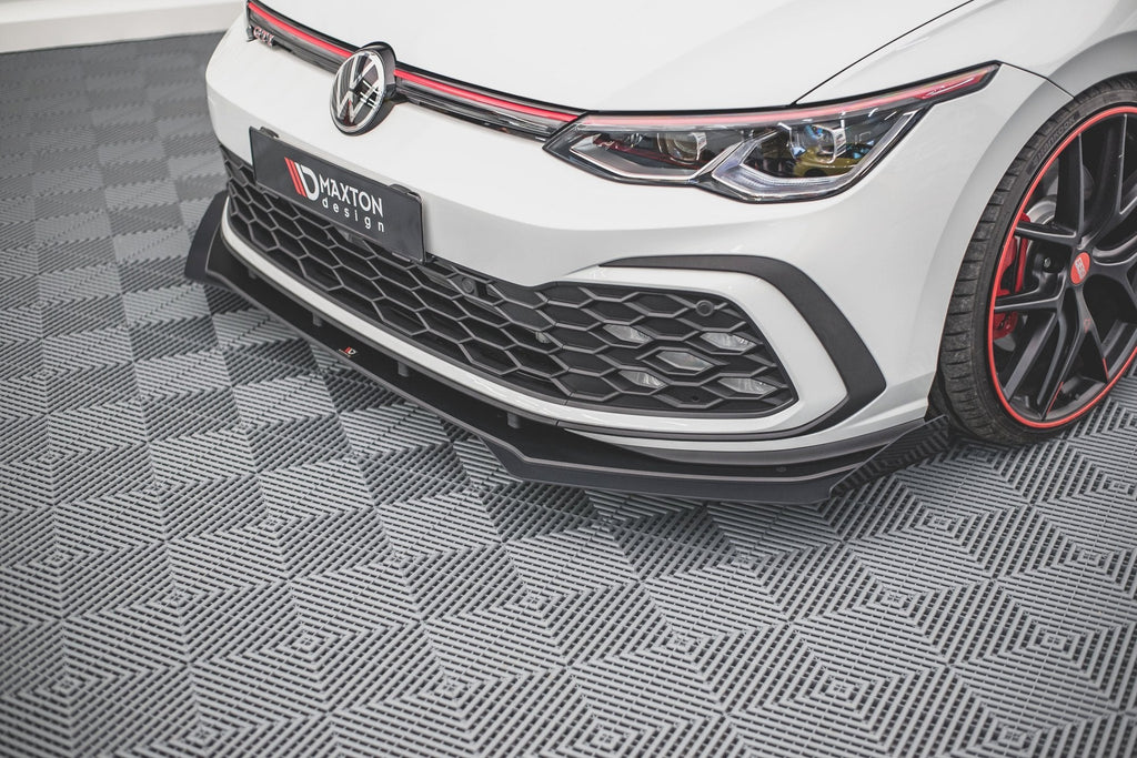 Front Lip Street Pro + Flaps Volkswagen Golf GTI / GTE / GTD / R-Line Mk8