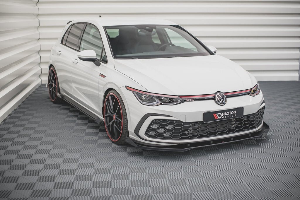 Front Lip Street Pro + Flaps Volkswagen Golf GTI / GTE / GTD / R-Line Mk8