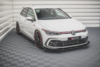 Front Lip Street Pro + Flaps Volkswagen Golf GTI / GTE / GTD / R-Line Mk8