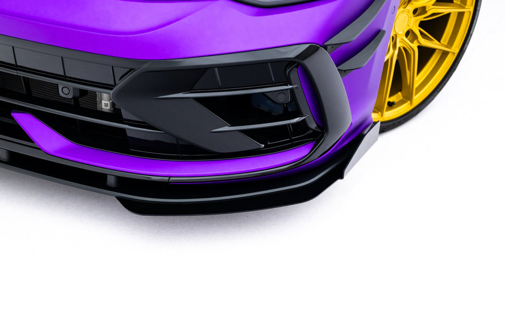 Lip Delantero Street Pro + Flaps Volkswagen Golf R Hatchback Mk8 Facelift