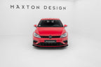 Front Splitter Street Pro + Flaps Volkswagen Golf R / R-Line Mk7 Facelift