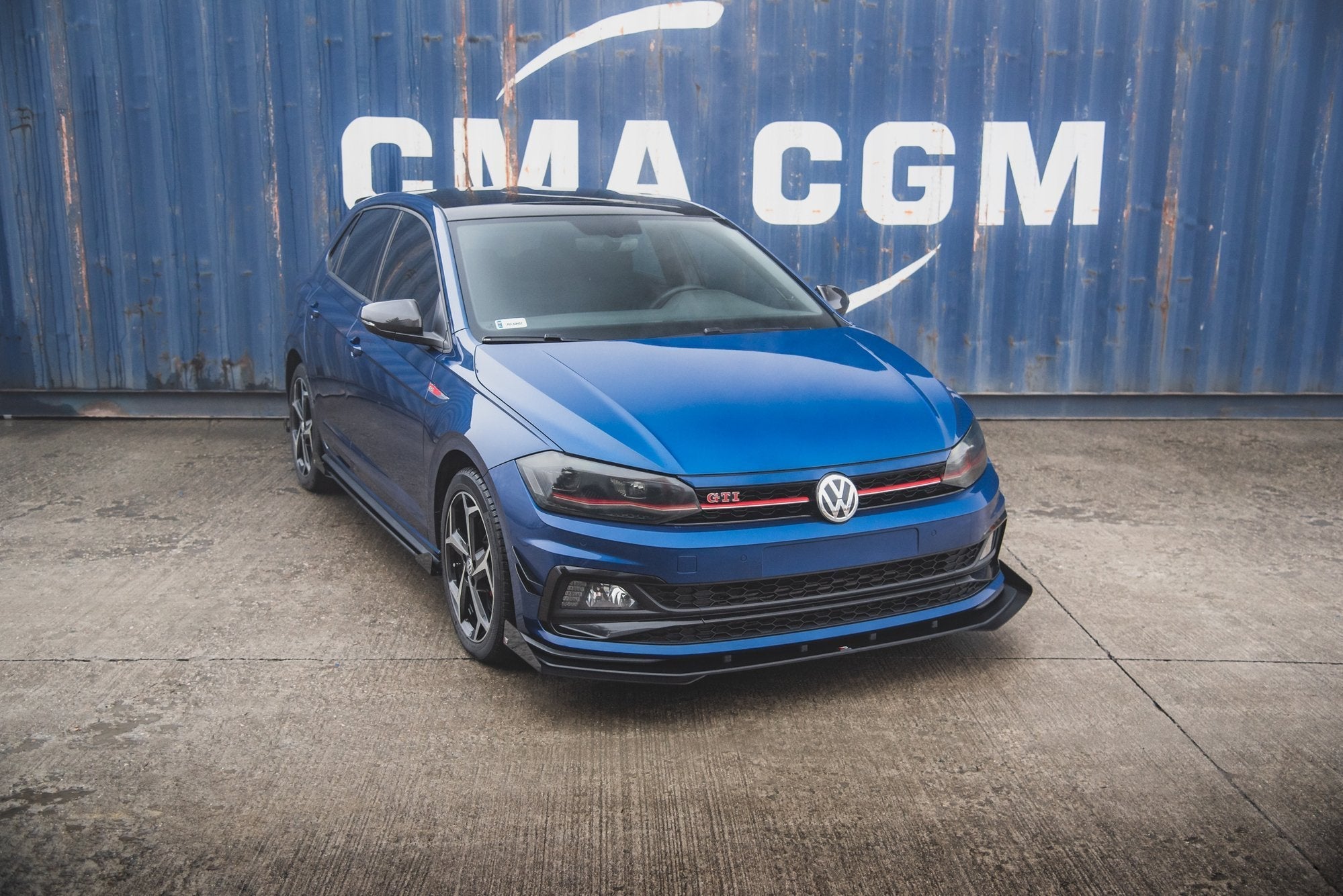 Lip Delantero Street Pro + Flaps Volkswagen Polo GTI Mk6