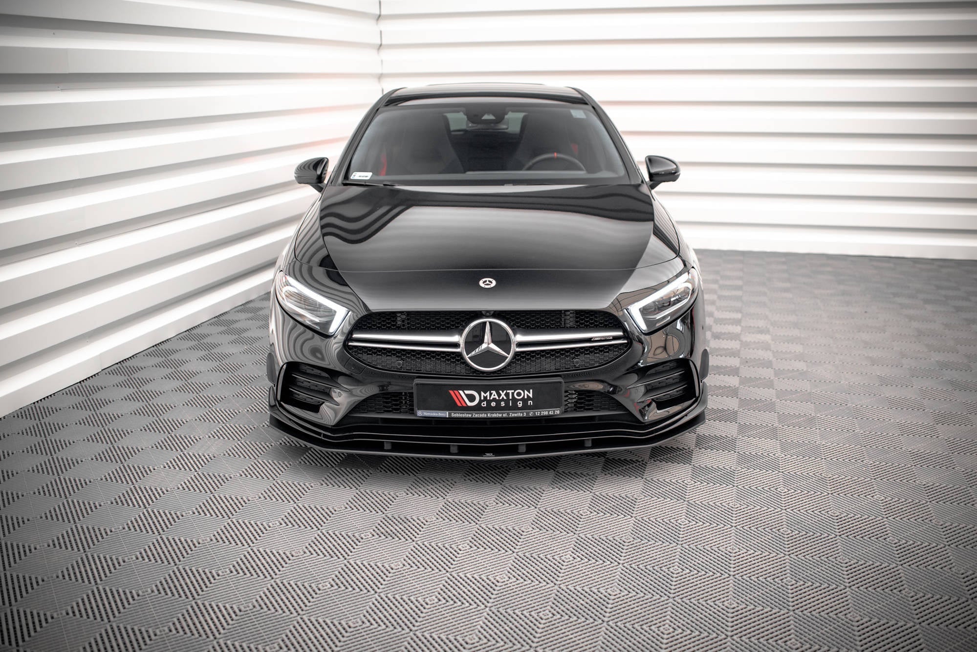 Lip delantero Street Pro Mercedes A35 AMG / AMG-Line Aero Pack W177