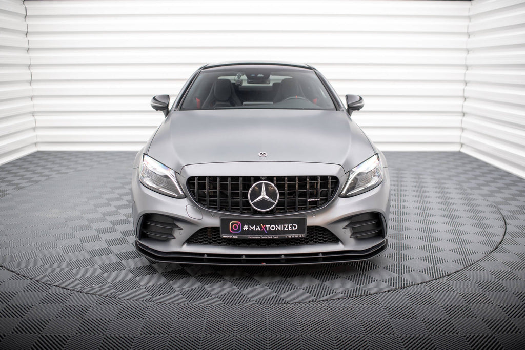 Street Pro Front Splitter Mercedes-AMG C43 Coupé / Cabrio C205 Facelift / A205 Facelift