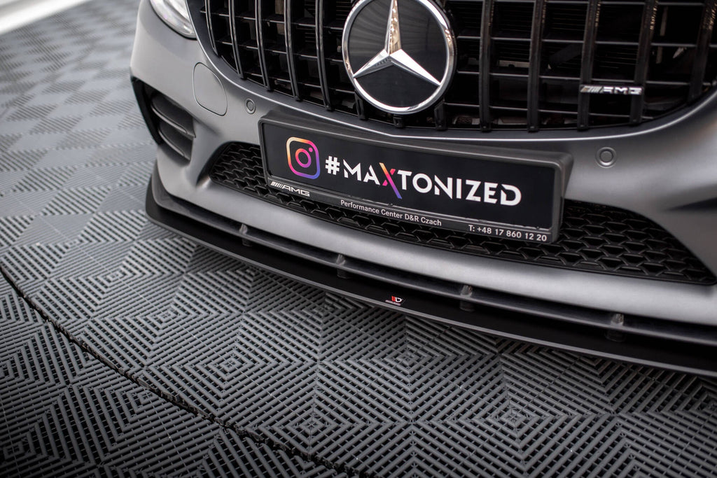 Street Pro Front Splitter Mercedes-AMG C43 Coupé / Cabrio C205 Facelift / A205 Facelift