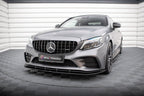Street Pro Front Splitter Mercedes-AMG C43 Coupé / Cabrio C205 Facelift / A205 Facelift