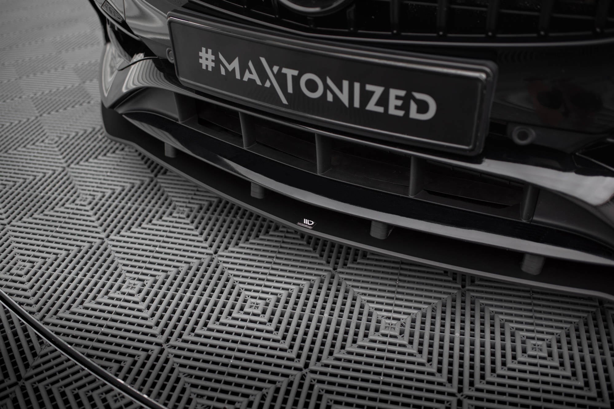 Lip delantero Street Pro Mercedes-Benz Clase A AMG-Line W176 Facelift