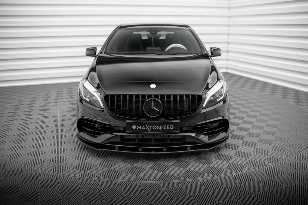 Street Pro Front Splitter Mercedes-Benz A-Class AMG-Line W176 Facelift