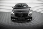 Street Pro Front Splitter Mercedes-Benz A-Class AMG-Line W176 Facelift