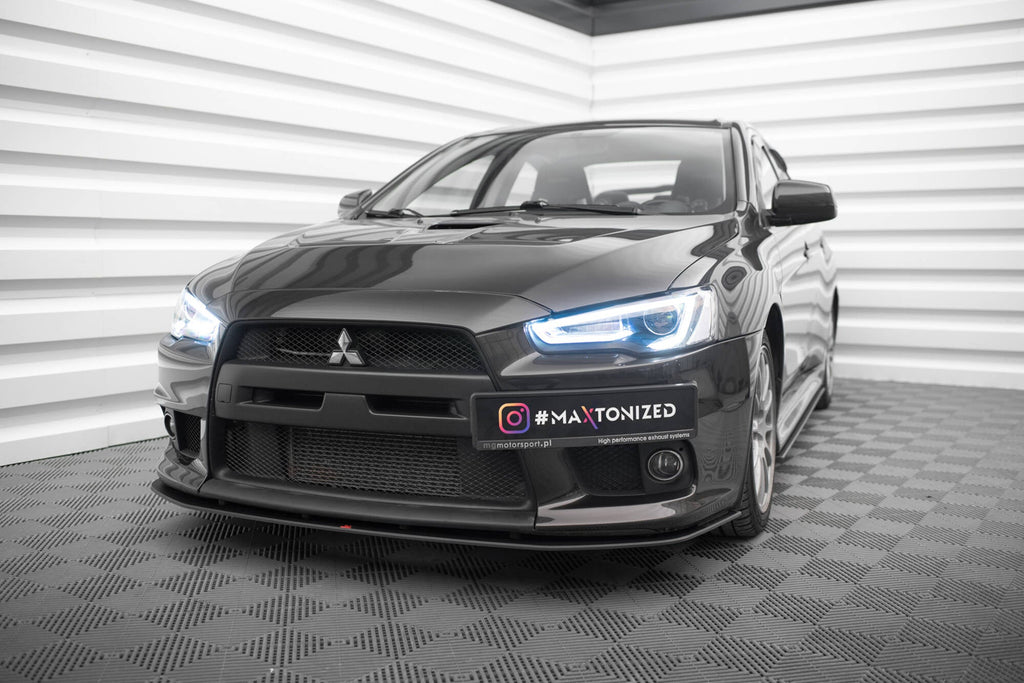 Front Lip Street Pro Mitsubishi Lancer EVO X Mk10