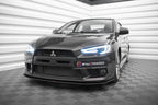 Front Lip Street Pro Mitsubishi Lancer EVO X Mk10