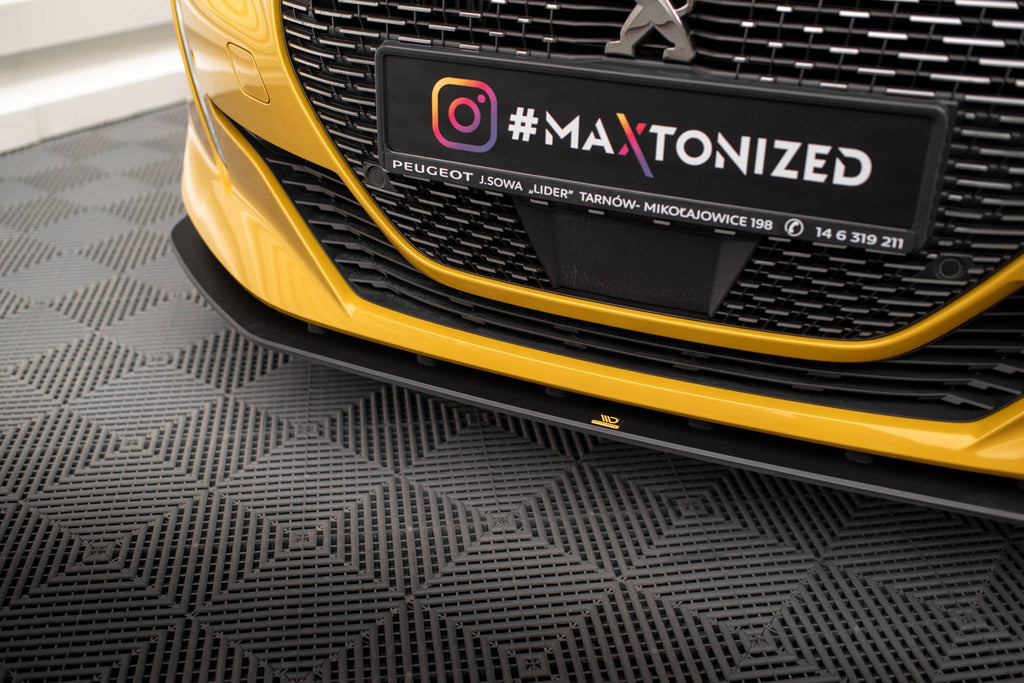 Front lip Street Pro Peugeot 208 GT Mk2