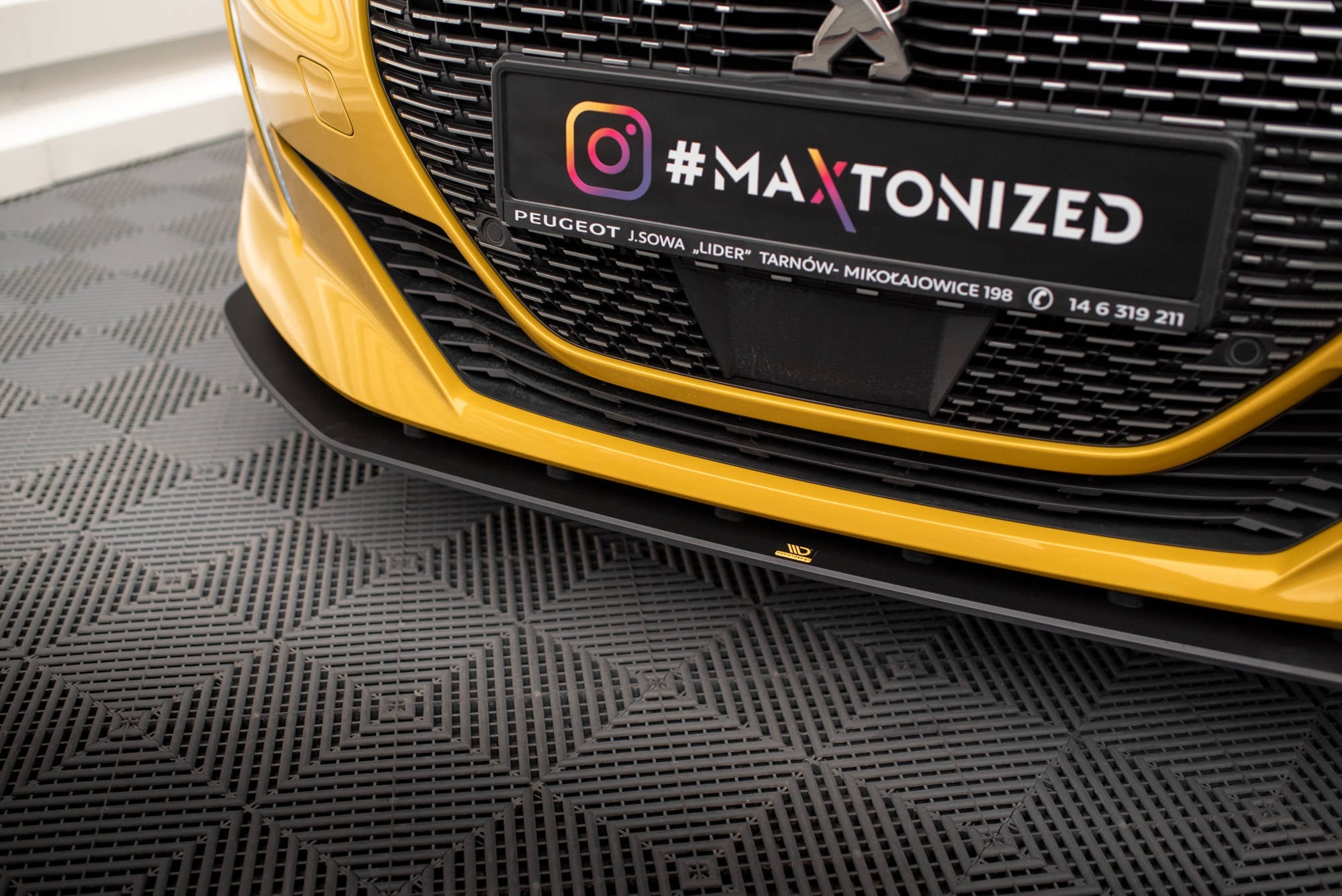 Lip delantero Street Pro Peugeot 208 GT Mk2